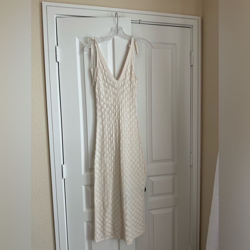 NWT Amazon Crochet Maxi Dress Coverup